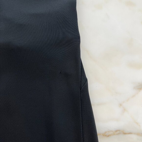 EMILIO PUCCI BLACK FAUX WRAP GOLD BUCKLE DRESS MODEL 36RH41 SIZE IT 40 / US 6 - Picture 16 of 17